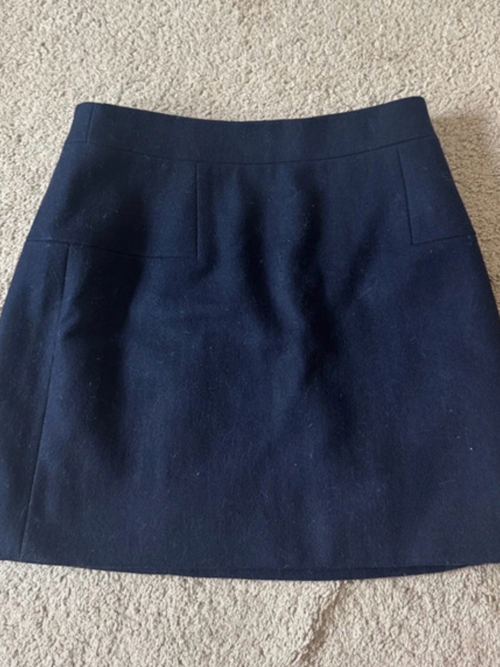 J. Crew Dark Navy Mini Skirt